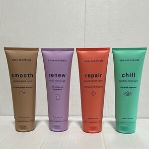 🌿 Viral Spa Essentials Foot Care Bundle – 4-Step At-Home Pedicure Set 🌿